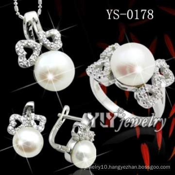 Unique 925 Sterling Silver Jewellery Set in Stock (YS-0178)